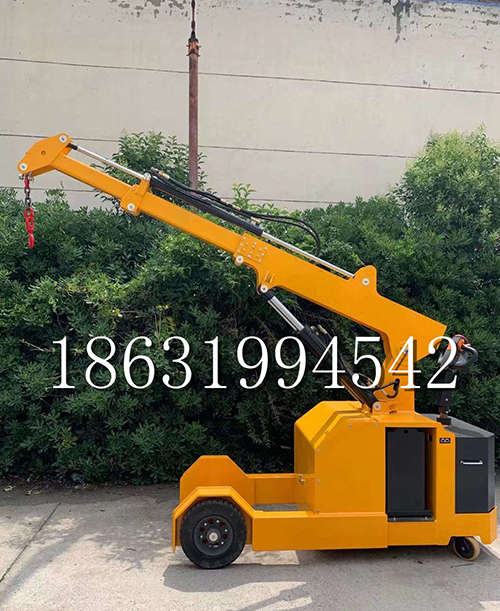 滦平县随车吊机液压起重机1/2吨吊机220伏家用吊机随车吊机液压起重机搬运搬运